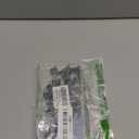 50 PCS Mini Hair Claw Clips， Bangs Strong Grip Multifunction Clamp Clips. (Black)