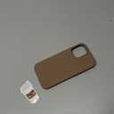 Cordking for iPhone 17 Case, Silicone Ultra Slim Shockproof Protective Phone Case with [Soft Anti-Scratch Microfiber Lining], 6.3 inch, Light Brown