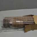 LazBlinds Cordless Bamboo Roman Shades, Privacy Blinds for Interior Windows, Room Darkening Roll Up Bamboo Blinds for Home & Patio, 29" W x 64" H, Highfield Teak