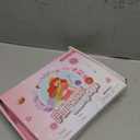 Meland Princess Dress up Clothes for Girl, Princess Cape with Kid Crown Toys, Birthday Gifts for Toddler Girls 3,4,5,6,7,8 (Pink)