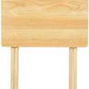 SEDLAV Modern Wood Folding TV Tray - Convenient and Stylish Side Table, Quality at Its Best