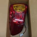 Silscvtt Passenger Side Outer Rear Brake Tail Light Assembly Replacement for Toyota Corolla 2009 2010 Red Lens Right Tail Lamp 8155002460 TO2801175