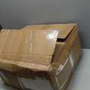 9x12 Modern Abstract Accent Rug Non Slip Stain Resistant Throw Rug Low Pile Machine Washable Indoor Floor Cover for Living Room Bedroom Office Home Decor, Taupe/Beige