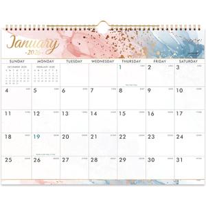 2026 Calendar - 2026 Wall Calendar, 12 Months Calendars, Jan. - Dec., 14.8 x 11.4 Inches with Julian Dates