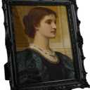 8x10 inch Vintage Photo Frame,Black White Pink Wood Gold Color Hand-Crafted Resin Picture Frame with Easel & Hook, Home Dcor for Tabletop Wall Hanging Rahmen Photo Frame (Black)