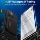ESR Waterproof Phone Pouch for iPhone 15 Pro Max /14 Pro Max, Underwater Touch Sensitivity, IPX8 Floating Waterproof Cellphone Case with Lanyard, Dry Bag for Snorkeling, Black