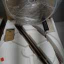 EDISHINE Dimmable Mid Century Modern Floor Lamp with Remote, Tall Arc Standing Lamps with Adjustable Drum Shade, Standing Corner Light for Living Room, Bedroom, Dining Room, Bronze