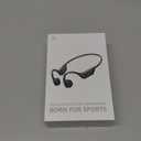 MRYTKY Bone Conduction Headphones,Open Ear Headphones Bluetooth5.4 with Mic,Wireless Headphones 10H Playtime, Waterproof Sport Headphone Suitable for Running,Cycling, Outdoor Sports Black