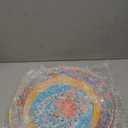 JFUJFU Madhubani Indian Art Wall Decor - Metal 3D Hanging Plates for Home (Set of 5)