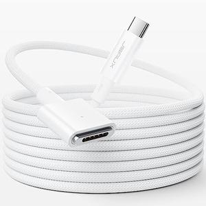 JSAUX 140W USB-C to Magnetic 3-in-1 Cable, 10FT, Compatible with MacBook Air (2023/2022 M2), MacBook Pro (2023 M3/2021 M1, 14-16 inch)