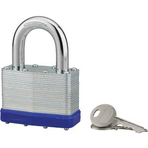 THIRARD Heavy-Duty Padlock  Laminated Steel, Double Locking, Adjustable Hardened Shackle  Maximum Security for Gym Lockers, Fences & Toolboxes  Weather-Resistant, Durable Design, 2 Keys Included (65mm, 2.56")