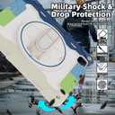 For iPad Air 5th 4th Generation 10.9 inch Case with Screen Protector [15ft Drop Protection] iPad Pro 11 Case 4th 3rd 2nd 1st Gen (2022 2021 2020 2018) for Kids W/ 360 Stand Hand/Shoulder Strap (Blue)