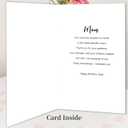 2 x IDU Mothers Day Card for Mom,Happy Mothers Day Cards Gifts from Daughter Son,Mothers Day Gifts Card for Mom
