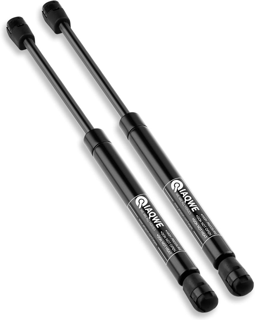 C16-11028 12in 40Lbs/178N Gas Struts Shock Spring Lift Support for Pickup Toolbox Truck Weatherguard Toolbox are Camper Shell Topper Window Cabinet Lid Door by IAQWE, 2 Pack (12 inch)