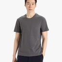 COMFORT COLORS Men's Central Classic Short Sleeve Wool T Basic Casual Shirt, Black, Medium