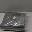 100% Cotton Blankets for Bed - Waffle Weave Blankets for Summer, Lightweight and Breathable Soft Woven Blanket for Spring (Dark Grey, Queen (90" x 90"))