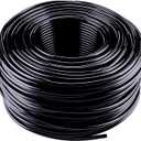 MIXC 400ft 1/4 inch Blank Distribution Tubing Drip Irrigation Hose Garden Watering Tube Line