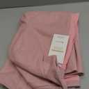 ELLEVEN Blazers for Women Business Casual Open Front Suit Jacket Herringbone Long Sleeve Stand Collar Work Blazer for Office with Full Lining and Padded Shoulders Light Pink Small