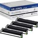 DR-229CL Drum Unit 4 Pack Super High Yield Replacement for Brother DR229 DR229CL Drum Unit for MFC-L3780CDW MFC-L3720CDW HL-L3220CDW HL-L3280CDW HL-L3295CDW Printer Drum (Toner not Included)