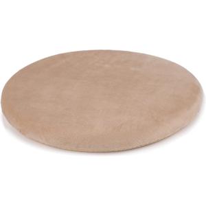 Sigmat 13In Round Stool Cushion Memory Foam Small Chair Cushion Khaki