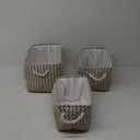 Storage Collection Collapsible Bin, Medium Rectangle, Set of 3