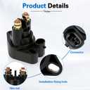 Starter Solenoid Relay for ATV Arctic Cat 400 650 1000 500 550 450 700 Replacement for 0445-058 0445-036
