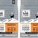 I AND LOVE AND YOU Nude Super Food Dry Cat Food - Turkey + Chicken - Grain Free, High Protein, No Fillers, Superfoods, 5lb Bag (Pack of 2), Best By 07/25/2025