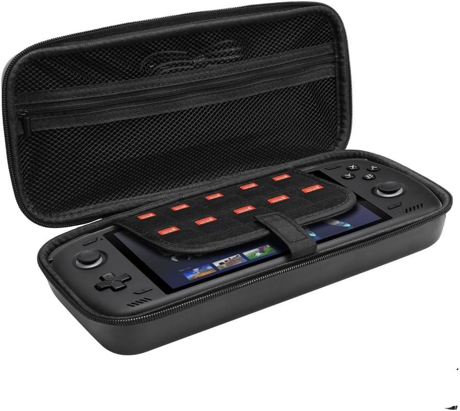 Voikoli Carrying Case Compitable with Ayn Odin 2 Odin2 Gaming Handheld and Accessories, Hard Case for Travel and Storage [Black]