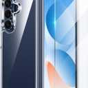 FNTCASE for Samsung Galaxy Z-Fold-7 Case: Military Grade Drop Protection Anti Yellowing Cell Phone Cover - Rugged Shockproof Protective Bumper Clear Phonecase