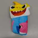 Franco Baby Shark Bath/Pool/Beach Soft Cotton Terry Hooded Towel Wrap, 24 in x 50 in, Kids