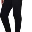 Stretchy Jeans for Women Pull On Jeggings Tummy Control Skinny Leggings with Pockets Trendy Casual (Black, XXL)