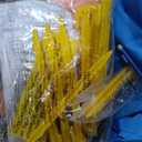 Inflatable Water Double Slides Park with Blower, Bouncy Castle with Rainbow Water Curtain, with Shooting and Rock Climbing