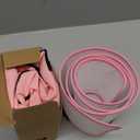 Elevated Inflatable Dog Cone Collar Alternative After Surgery, Dog Donut Collar, Soft Pet Cone to Stop Licking for Small Medium Large Dogs (XL(Neck 14"-18"), Solid Pink)
