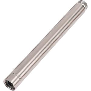 HarJue Shower Head Extension Arm, Shower Extender Water Outlet- Lowers Existing, Shower Pipe Extension for Bathroom, Made of Solid Metal Stainless Steel(8 Inch, Brushed Nickel)
