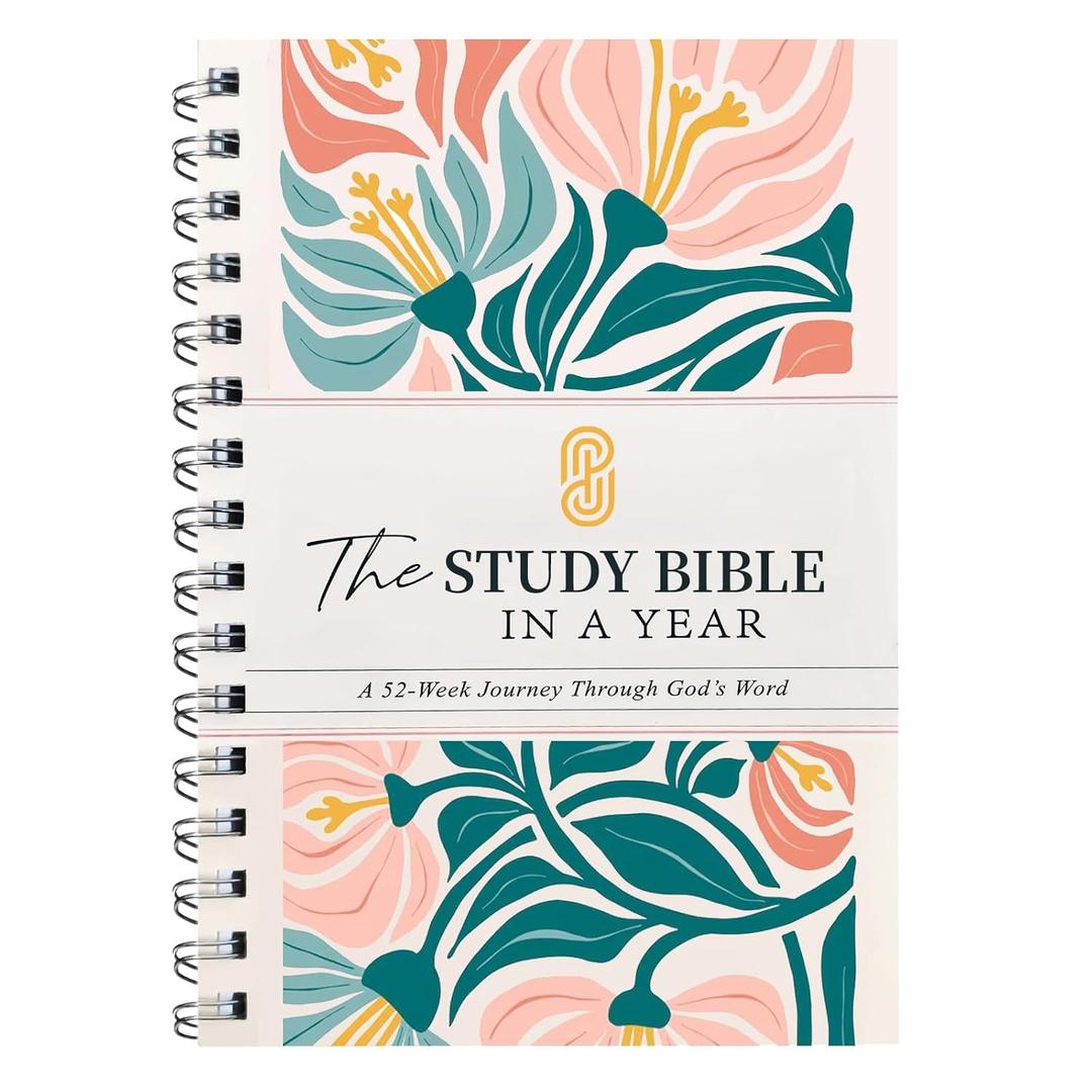 YAGUAN 2026 New The Bible in One Year,52-Week Study Word,2026 New A Beautiful Year in The Bible for Women.A5