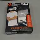 Puma Men's 4 Pack Cotton Crewneck Short Sleeve T-Shirt, XL