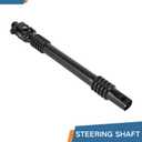 Lower Intermediate Steering Shaft Assembly for Chevy Silverado GMC Sierra 2500 3500 HD 2015 2016 2017 2018 2019 4.3L 5.3L 6.0L 6.6L V6 V8 Replaces 425119 22800708 23381953 23440310