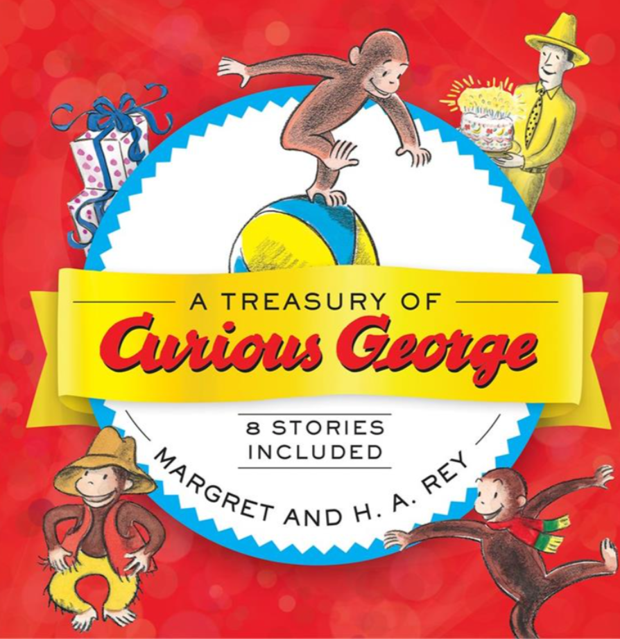 A Treasury of Curious George  - Hardcover