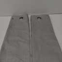 Outdoor/Indoor Sunbrella Curtain 84 inch x 50 inch with 8 Stainless Steel Grommets Canvas Granite