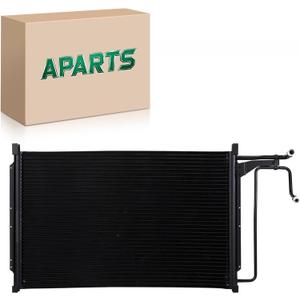 Air Conditioning A/C Condenser Compatible with Chevy C10 K10 5.0L 1983-1986, R10 5.7L 1987, V10 5.7L 1987, K20 5.7L 1983-1986, Blazer 5.7L 5.0L 1987-1991,GMC C1500 5.0L 1983-1986 & More