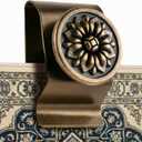 Quilt Hanger for Wall for Display,4 Pack Stainless Steel,Tapestry Hangers,Tapestry Hangers for Walls,(Bronze)