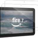 Screen Protector for 7 Kids Tablet 7 inch (2022 release), Tempered Glass Film, 2 Pack