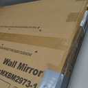 20" x 28" Decorative Wall Mirror, Large Silver Rectangle Bathroom Mirror