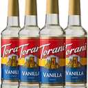 Torani Syrup, Vanilla, 25.4 Ounces (Pack of 4) Best buy 29 Aug 2027