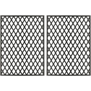 Utheer Cast Iron Grill Grate for Pit Boss 820 850 Series Grill, Pit Boss 820 Series Wood Pellet Grills, Fit Pit Boss Pro Series II 850 Wood Pellet Grill, Pit Boss Grill Replacement Parts, 2 Pack