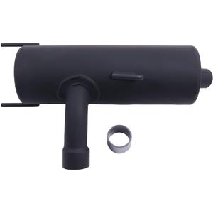 Muffler Silencer Kit 1262011-489 Compatible with Polaris 2008-2011 RZR 800 2009-2011 RZR S 800 2010-2011 RZR 4 800 2011 RZR 4 800 EPS 2011 RZR 800 EPS Side by Side