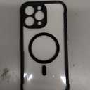 Miracase Magnetic for iPhone 16 Pro Max Case 6.9'' [Compatible with MagSafe] Full-Body Phone case with Built-in Glass Screen Protector& Camera Protector,Drop Proof 16 Pro Max Cover,Black