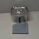 Veken Innovation Award Winner Stainless Steel Cat Water Fountain, 95oz/2.8L Automatic Pet Fountain with 3 Replacement Filters & 3 Pre-Filter Sponges & Silicone Mat for Cats, Dogs (Silver)