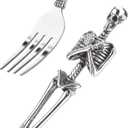 Dinner Fork, Premium Stainless Steel Dinner Forks, Handmade, Dishwasher Safe (Silver), Use for Home, Kitchen or Restaurant, or Halloween Decorations (1 pcs fork)