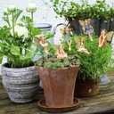 Fairy Garden Vintage Resin Fairy Figurines for Outdoor Garden Yard Lawn Supplies Home Decor Set of 6